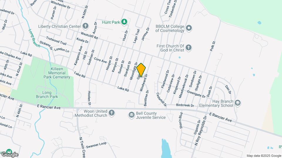 1807 Windward Dr Map and Location Details