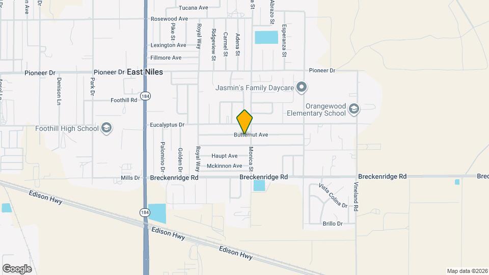 8817 Butternut Ave Map and Location Details