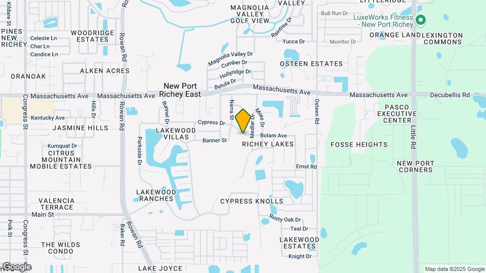 7622 Cypress Dr Map and Location Details