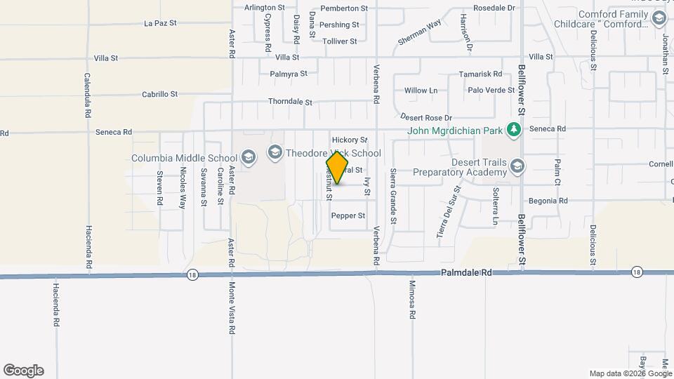 10791 Euclid St Mapa y Detalles de la Ubicación