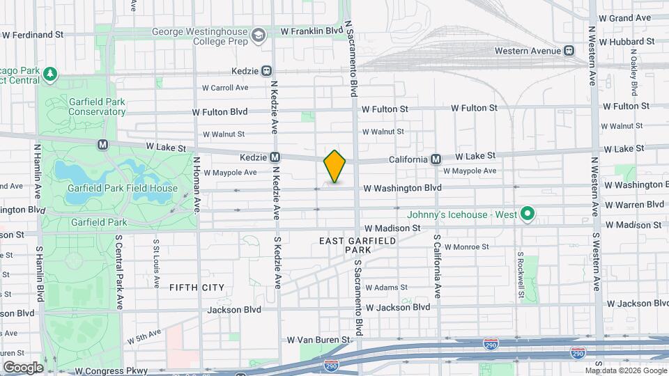 3029 W Washington Blvd Map and Location Details