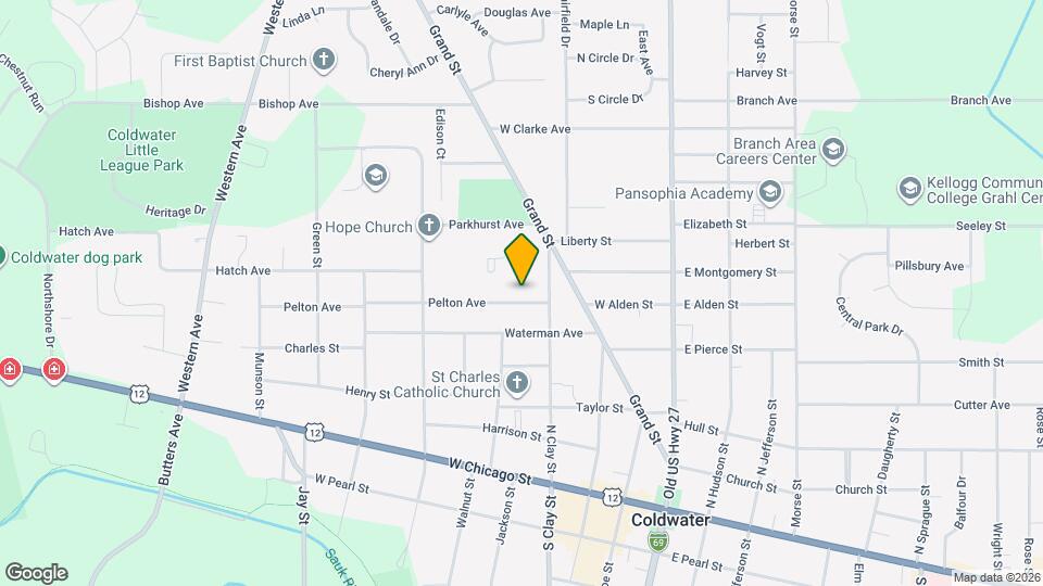 26 Pelton Ave Map and Location Details