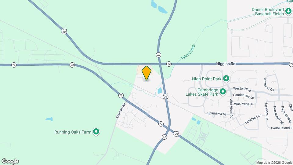 2385 Upland Rd Map and Location Details