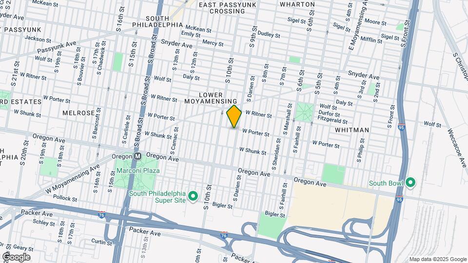 908 W Porter St, Unit 1 Map and Location Details