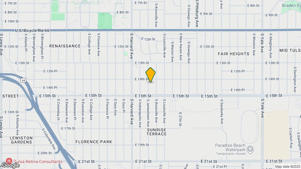 1415 S Jamestown Ave Map and Location Details