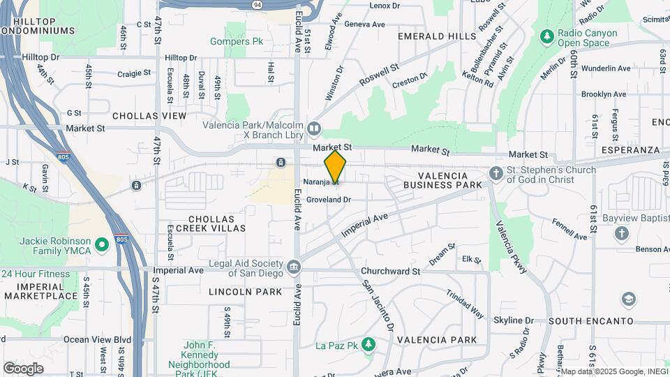 5201 Naranja St Map and Location Details
