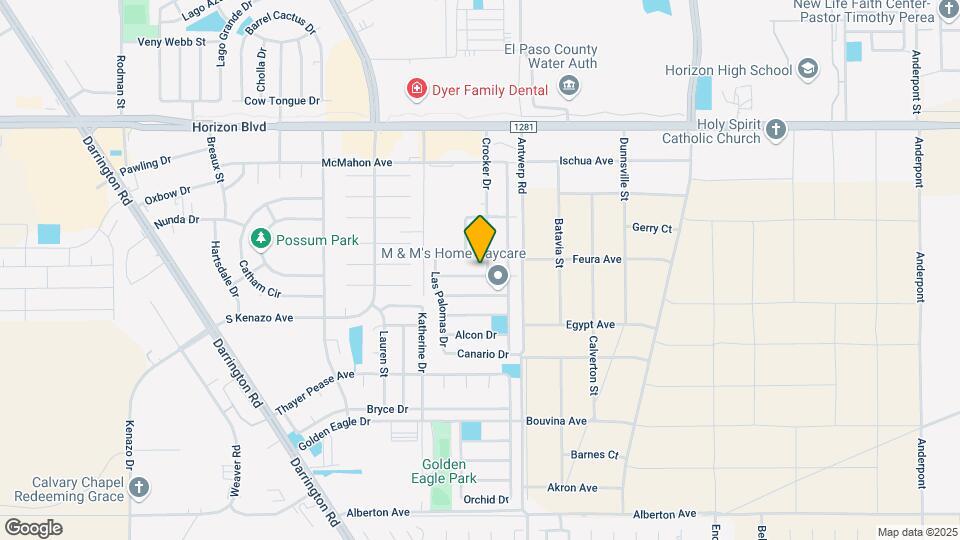 14509 Encantado Dr Mapa y Detalles de la Ubicación