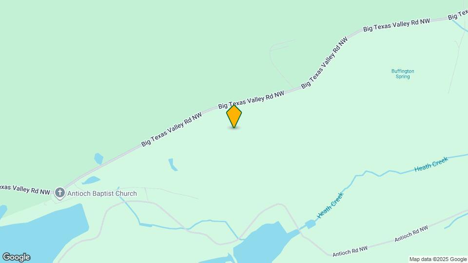 5024 Big Texas Valley Rd NW Map and Location Details