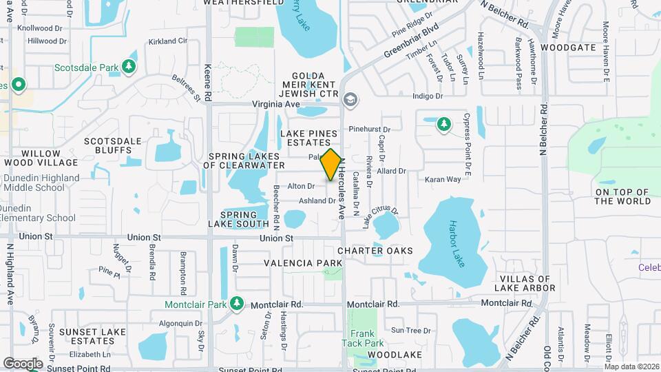 2163 Alicia Dr Mapa y Detalles de la Ubicación