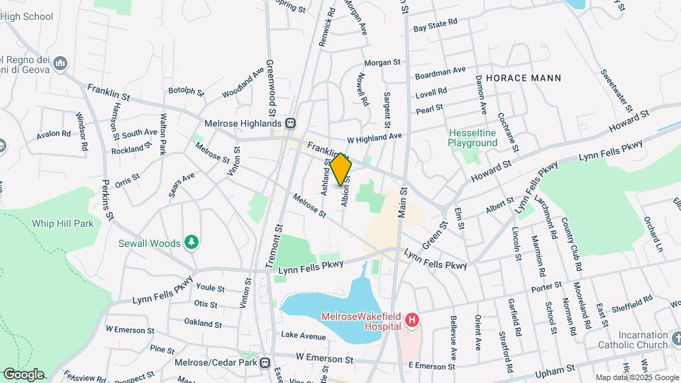 44 Albion St, Unit #AA Map and Location Details