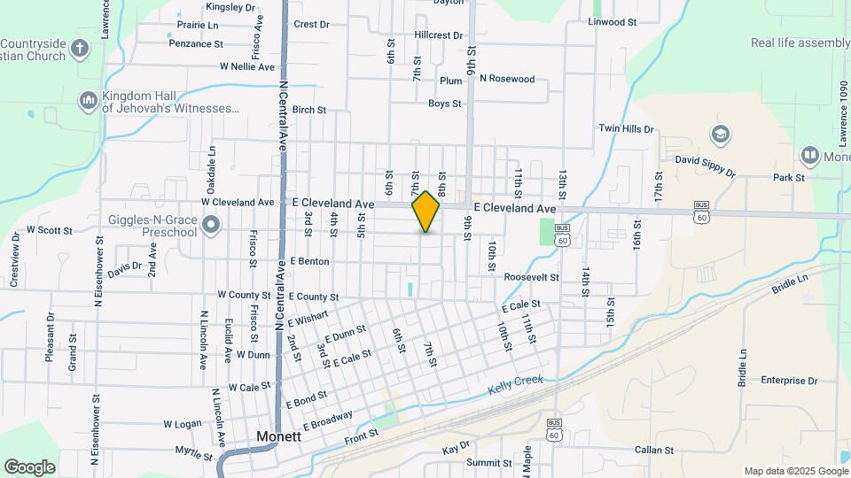 717 7th St Map and Location Details
