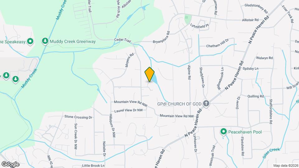 109 Cedar Trails Ct Map and Location Details