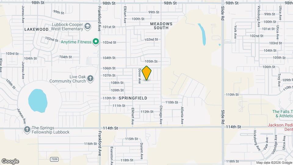 5526 108th St Map and Location Details