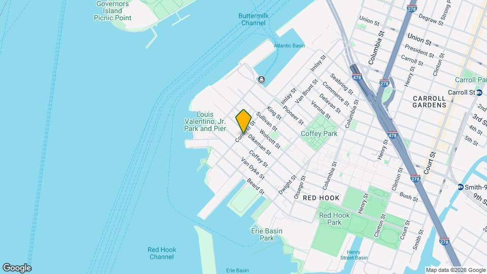 189 Conover St Map and Location Details