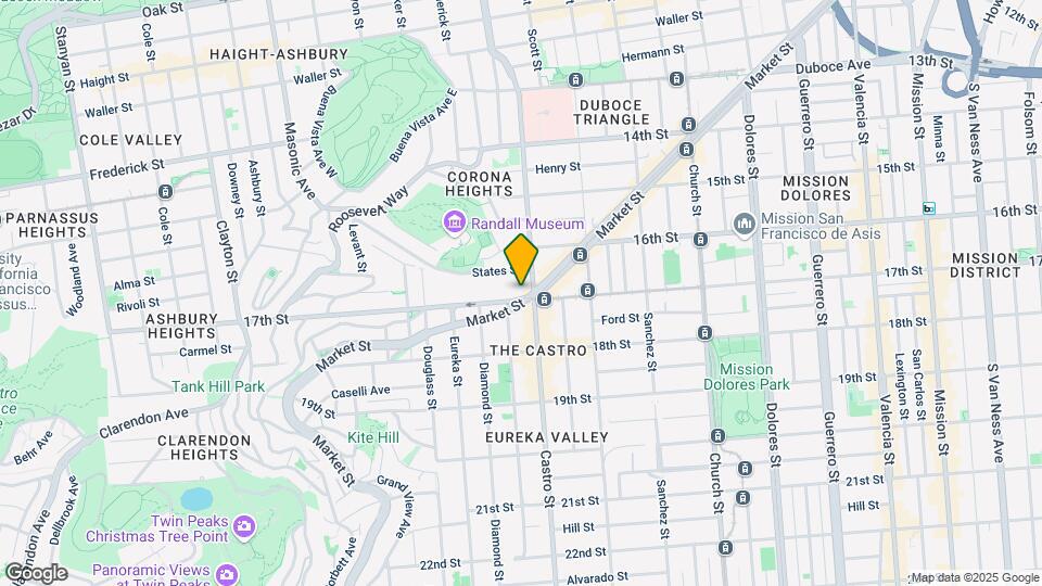 2420 Market St Mapa y Detalles de la Ubicación