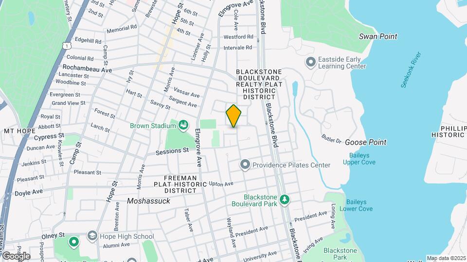 294 Cole Ave Map and Location Details