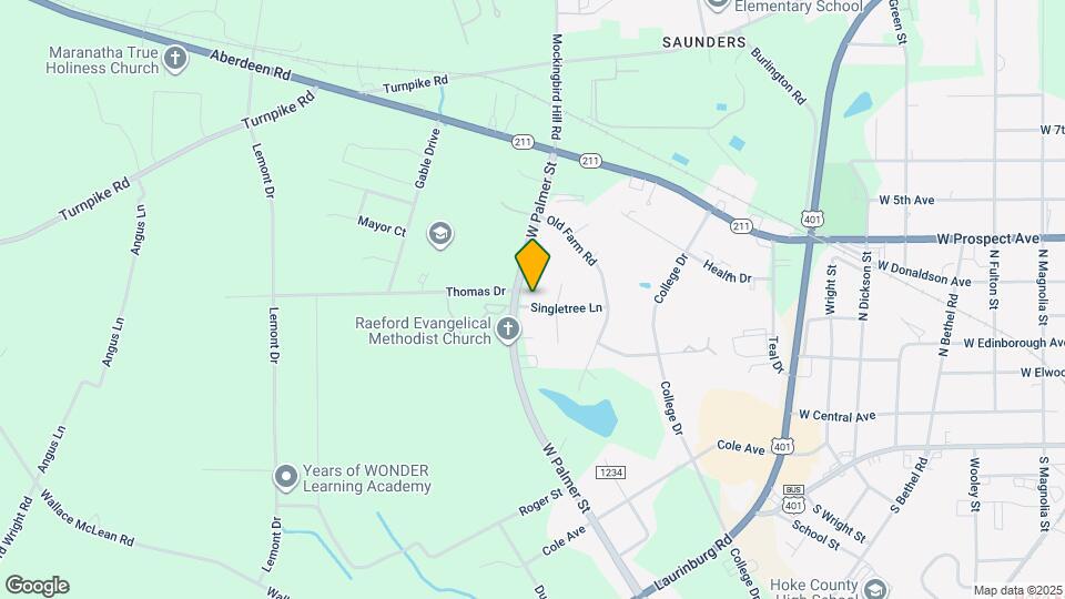 1378 Singletree Ln Map and Location Details