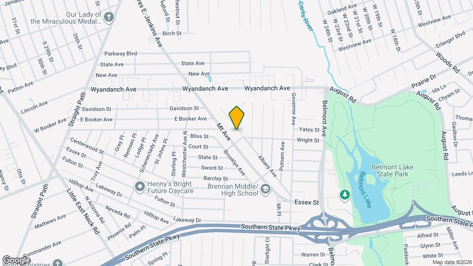 150 Albany Ave Map and Location Details