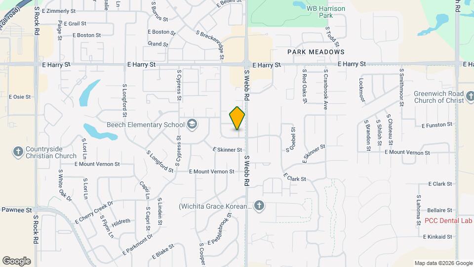 1835 S Stacey St Map and Location Details