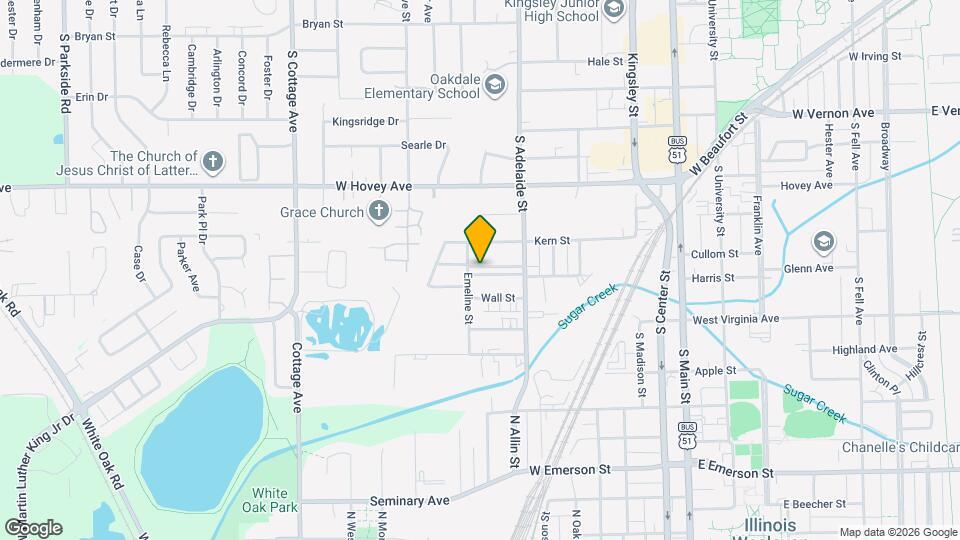 1123 West Ave Map and Location Details