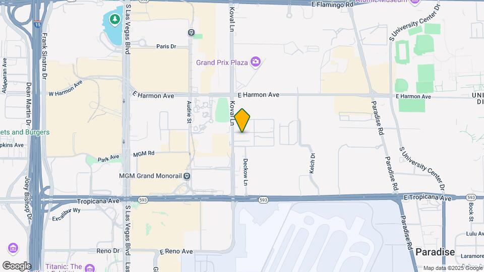 4650 Koval Ln Mapa y Detalles de la Ubicación