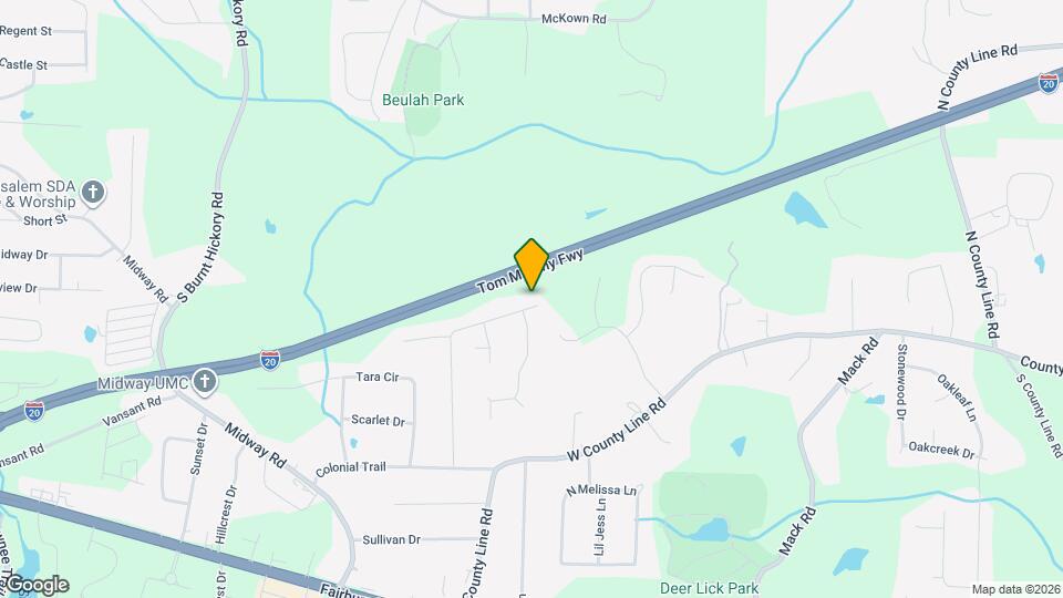 1784 Blanche Dr Mapa y Detalles de la Ubicación