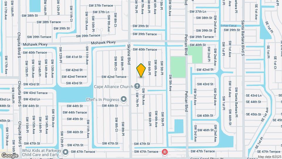 4206 SW 7th Ave Map and Location Details