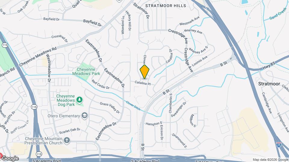 206 Catalina Pl Map and Location Details