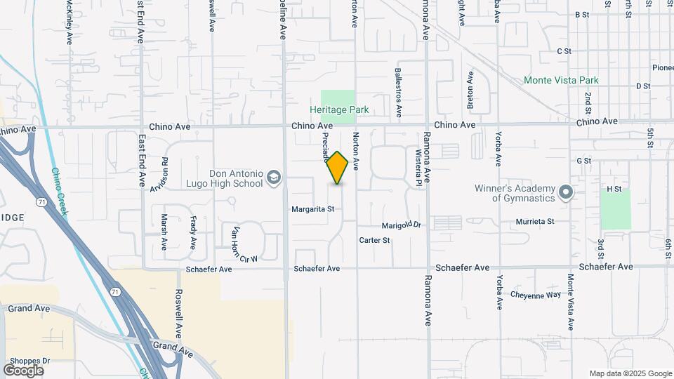 13480 Preciado Ave Map and Location Details