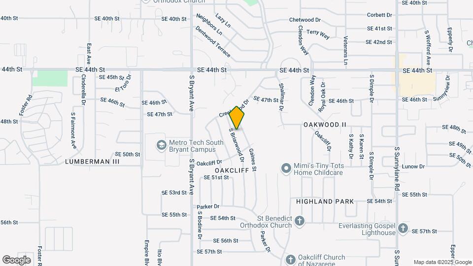 4936 S Briarwood Dr Map and Location Details