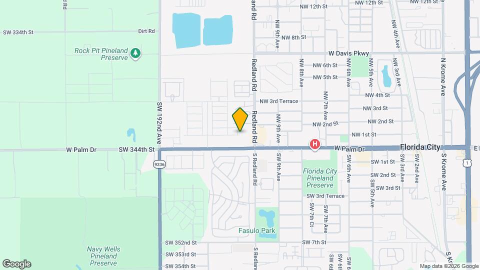 1026 NW 1st St Map and Location Details