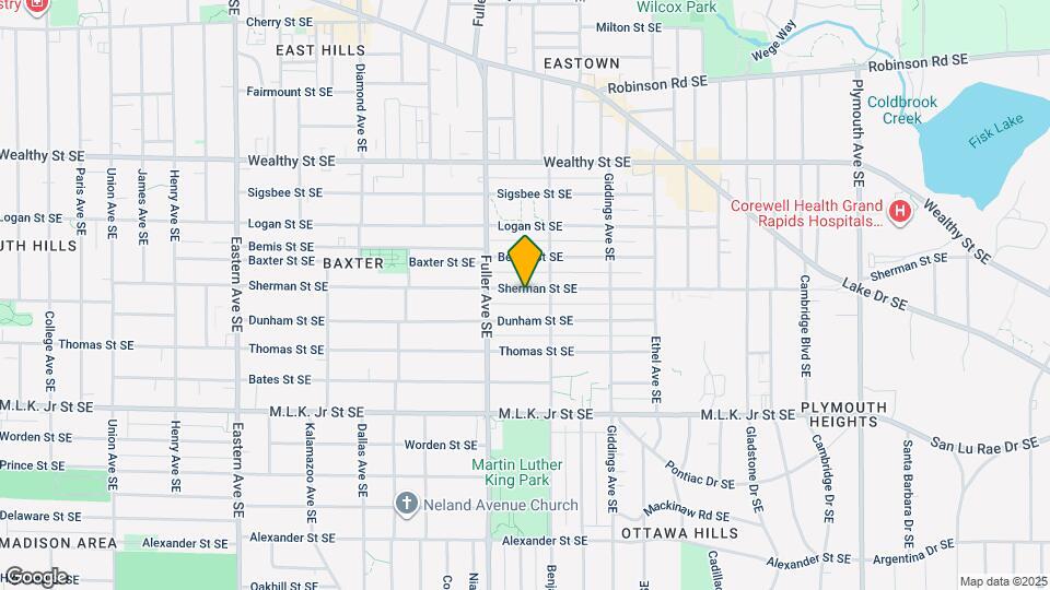 1236 Sherman St SE Map and Location Details