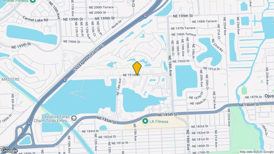 1550 NE 191st St Map and Location Details