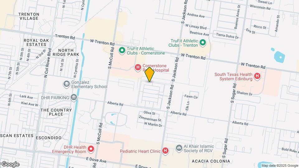 2423 W Hampton Ave Map and Location Details