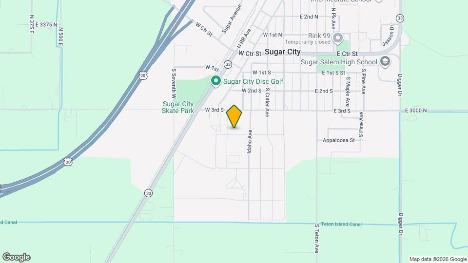 264 W 4th S Map and Location Details