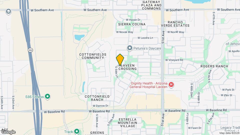 5435 W Shumway Farm Rd Mapa y Detalles de la Ubicación