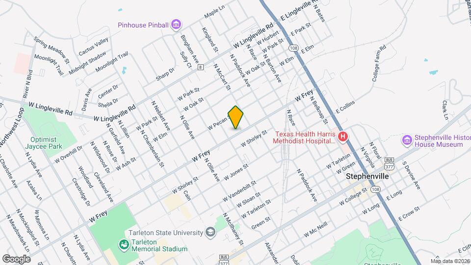 939 W Frey Map and Location Details