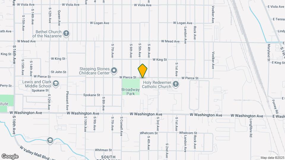 408 W Pierce St Map and Location Details