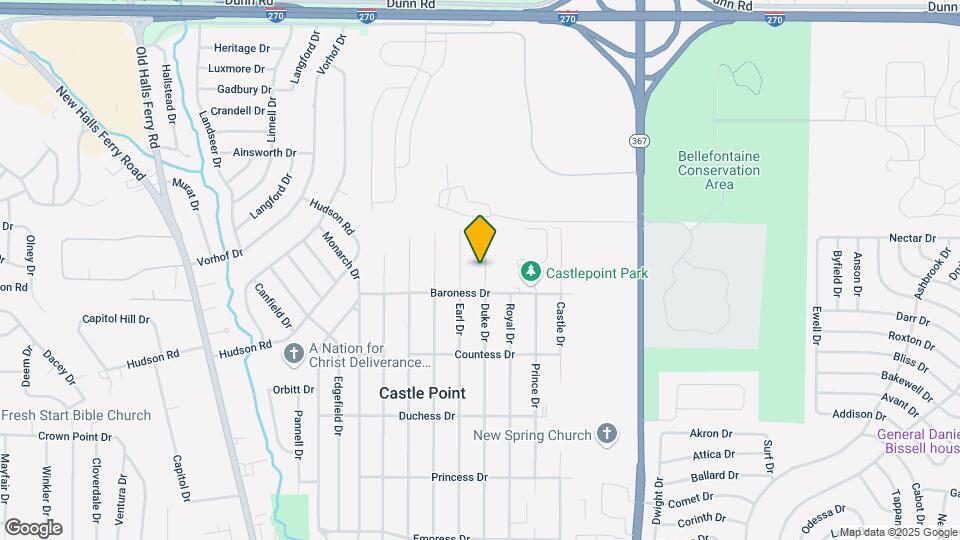 10521 Duke Dr Map and Location Details