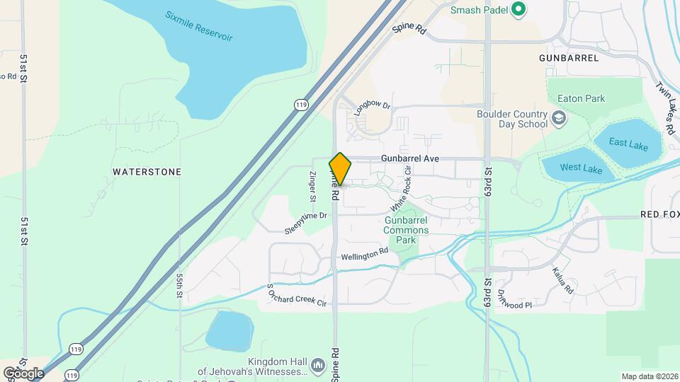 4705 Spine Rd Map and Location Details