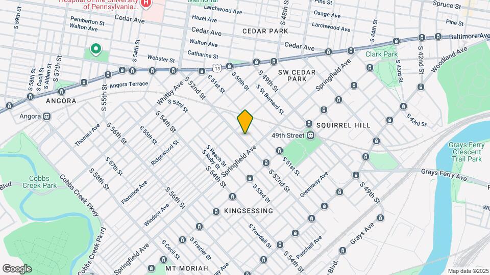 1131 S 52nd St Map and Location Details