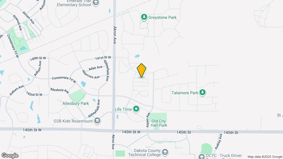 1246 142nd St E Map and Location Details