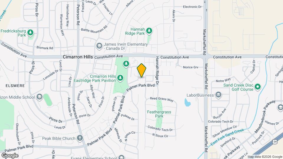 2365-2371 Washo Cir Map and Location Details