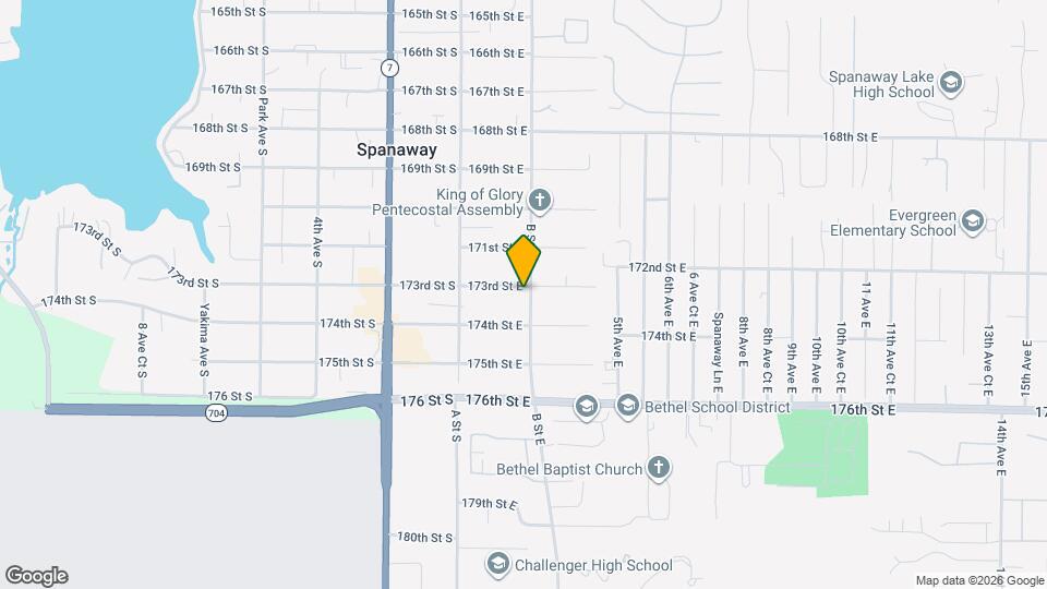 136 173rd St E Map and Location Details