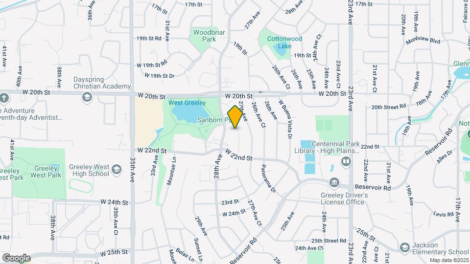 2119 27th Ave Ct Map and Location Details