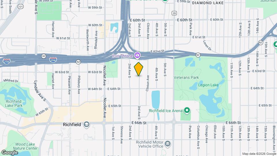 6318 3rd Ave S Map and Location Details