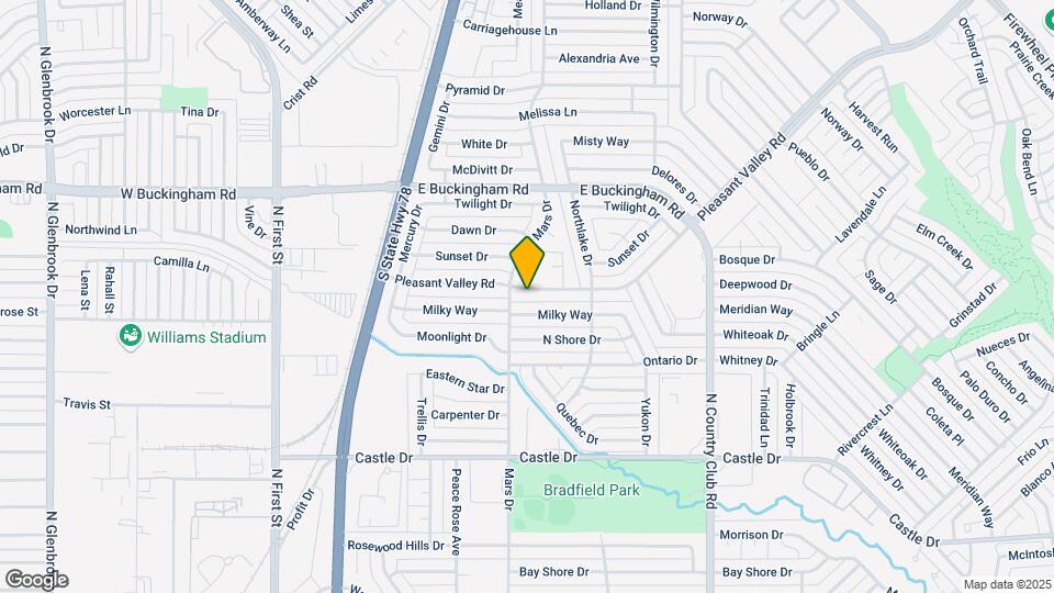 810 Pleasant Valley Rd Map and Location Details