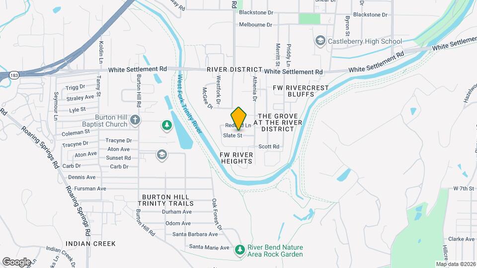 5204 Slate St Map and Location Details