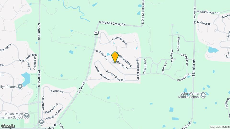 3309 Crabapple Ln Map and Location Details