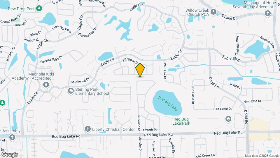 854 N Jerico Dr Map and Location Details